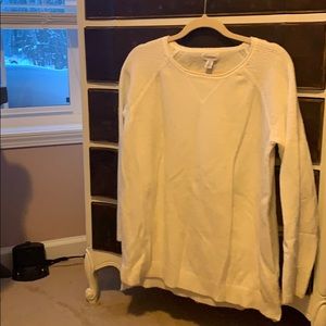 White Calvin Klein sweater